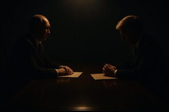 Putin & Trump, as depicted by Trump's White House