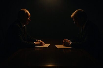 Putin & Trump, as depicted by Trump's White House