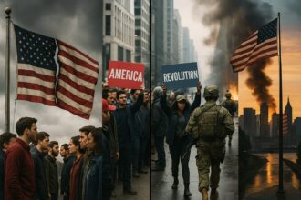 A divided America.